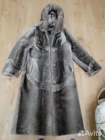 Шуба мутоновая, 50р