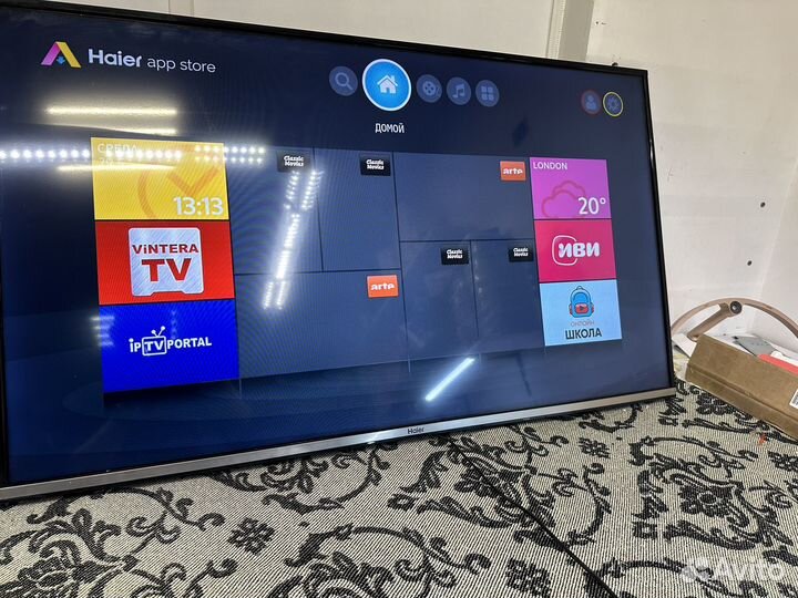 Телевизор Haier 50 диагональ SmartTV