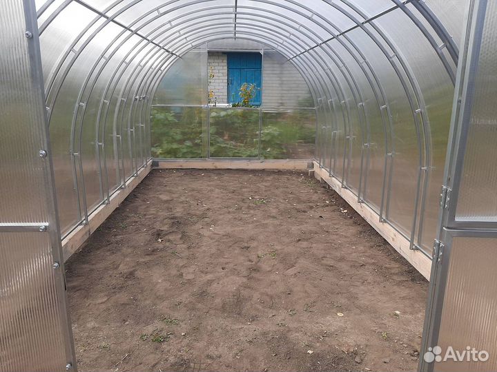 Теплицы 3х4 м, 20х40 мм цинк