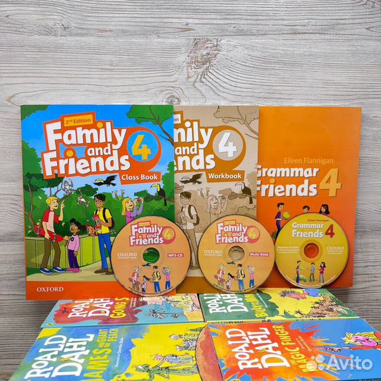 Набор Family and Friends 4 Grammar friends 4 (2nd)