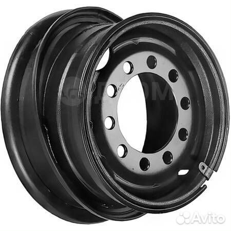 Hartung 659-04 21x12 10x286 ET100 CB222 Black 12 м