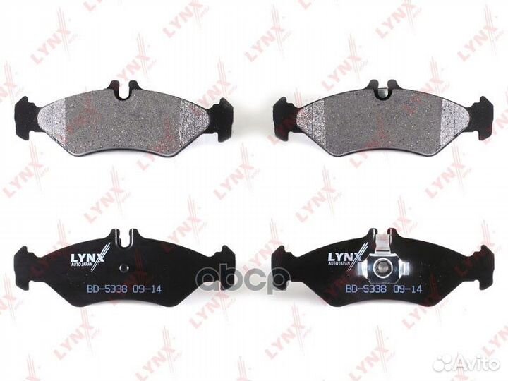 Колодки тормозные задние BD5338 lynxauto