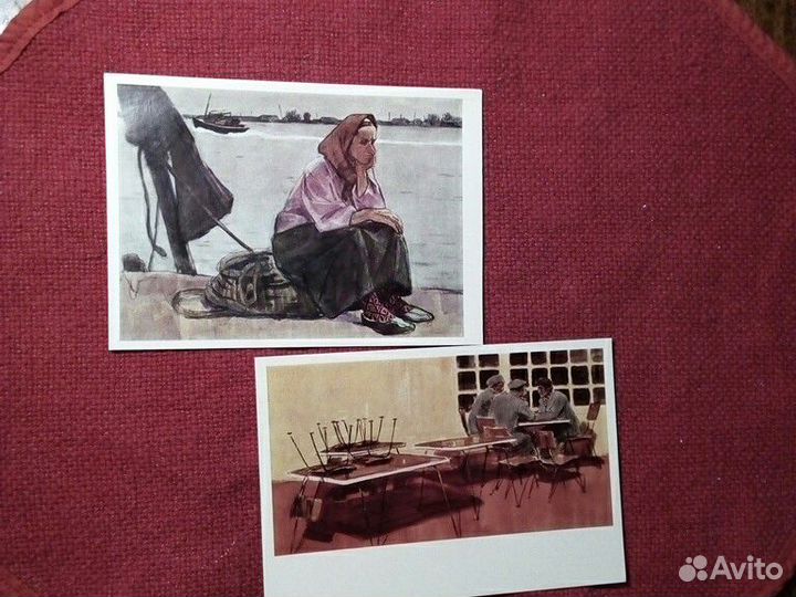 Открытки 1968 год СССР Виктор Цигаль