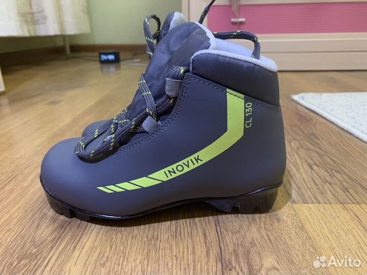 Лыжные ботинки 31р. decathlon inovik cl130