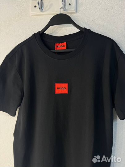 Футболка Hugo Boss темная LUX