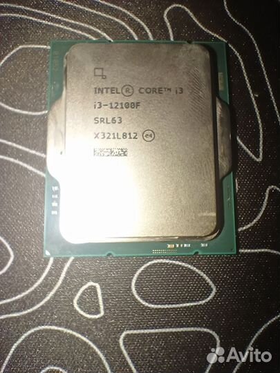 Cpu intel core i3 12100f