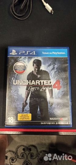 Игра для ps4. Uncharted 4
