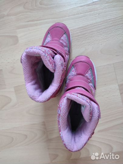 Ботинки зимние kapika для девочки 31