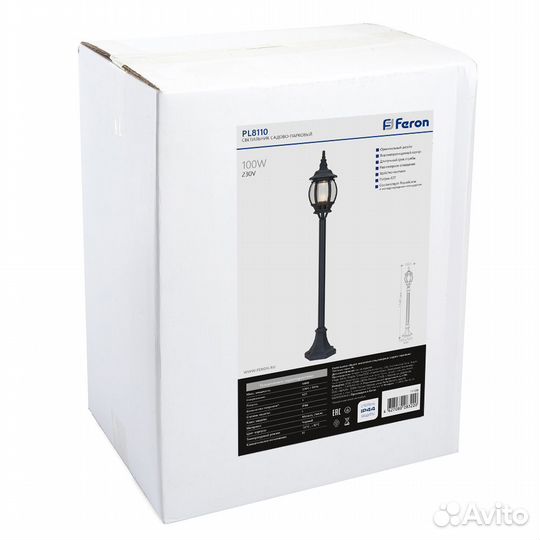 Садово-парковый светильник Feron 