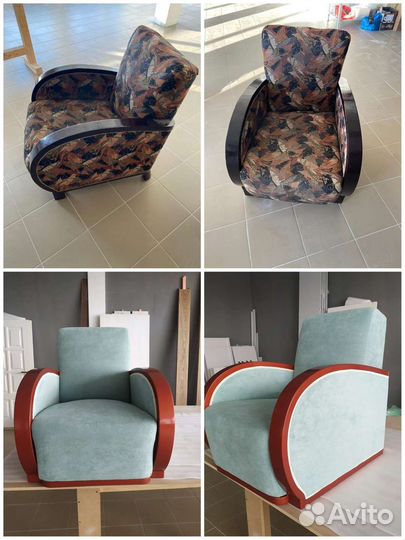 Перетяжка, ремонт мебели