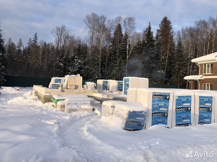 Газобетонный блок стеновой Bonolit 625x250x300 мм