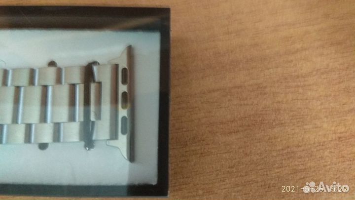 Стальной браслет для часов Apple