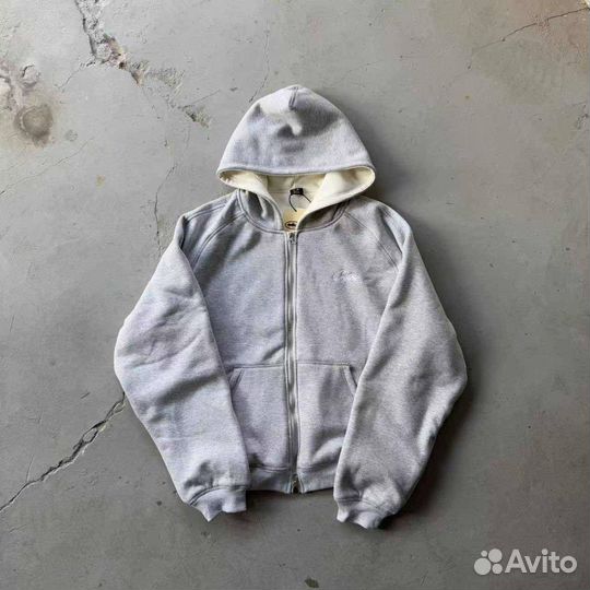 Зип худи Corteiz hmp серая