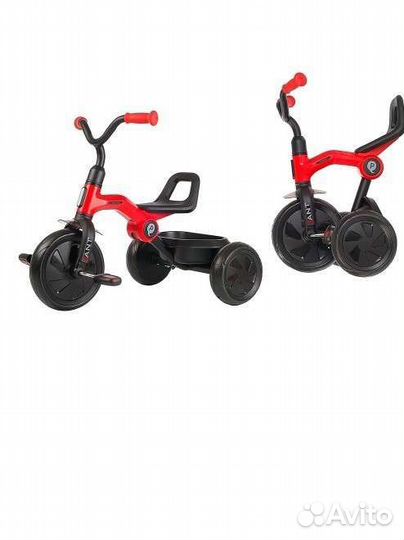 Трехколесный велосипед, складной