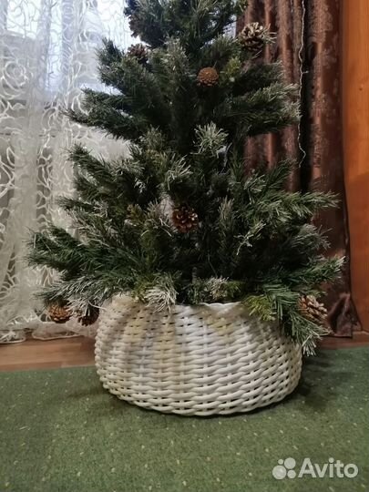 Корзина - юбка для елки