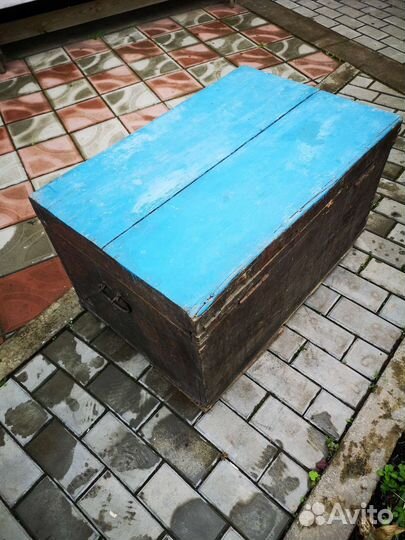 Сундук деревянный старинный