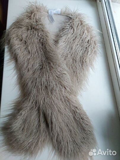 Воротник лама искусственный мех New Look