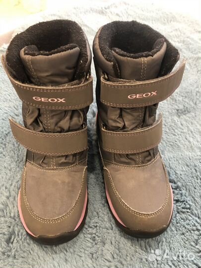 Ботинки зимние для девочки geox