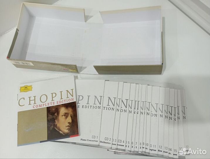 Chopin - Complete Edition, 17 CD, 2009