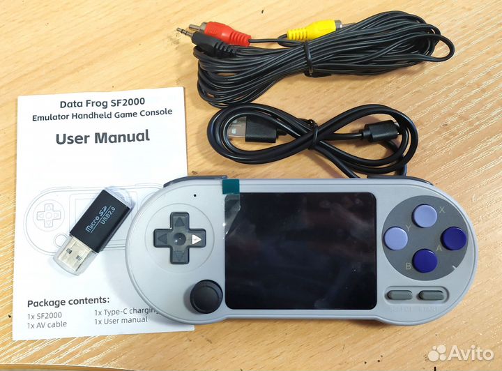Data Frog sf2000 портативная игровая консоль