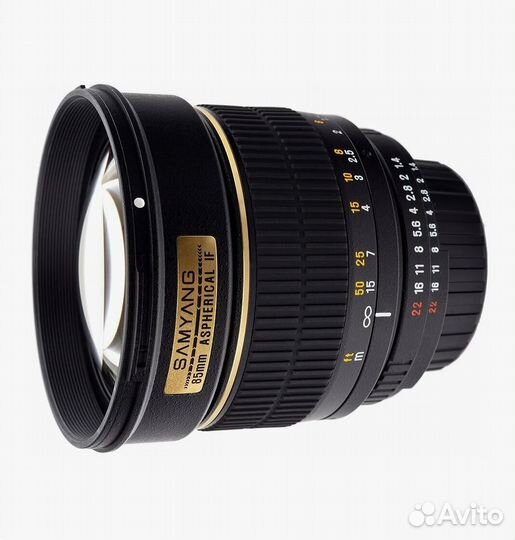 Объектив Samyang 85mm f/1.4 AS IF Canon EF