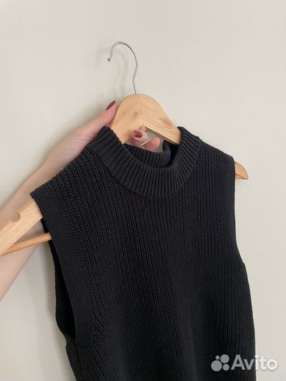 Платье вязаное женское