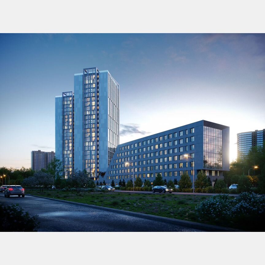 Квартира-студия, 22 м², 17/25 эт.