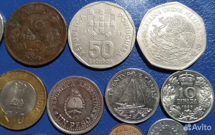 Иностранные монеты по 150