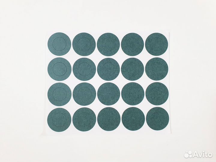 Самоклеящиеся кольца для аккумов 32700, 20 шт