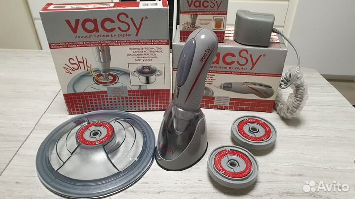 Zepter Vacsy система вакуумный насос, крышки