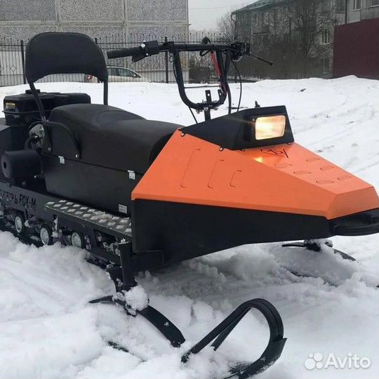 Снегоход Бурлак Егерь FOX-L 20 л.с. с эл.зап.(рев