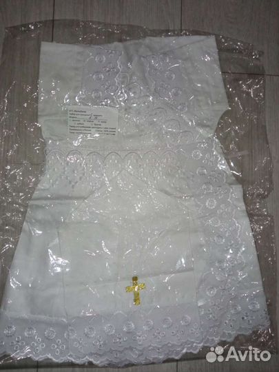 Набор для крещения девочки р. 62-68
