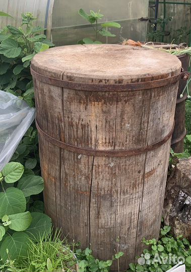 Пень колода дубовая для рубки мяса
