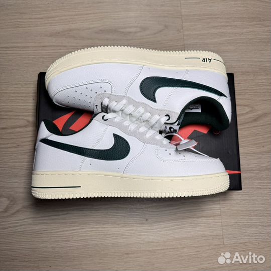 Кроссовки Nike Air Force 1 White/Green 41-46 EU