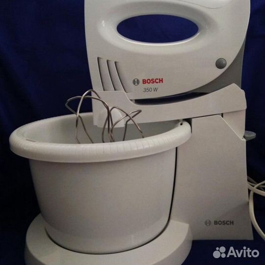 Стационарный миксер Bosch 350 W белый 350вт