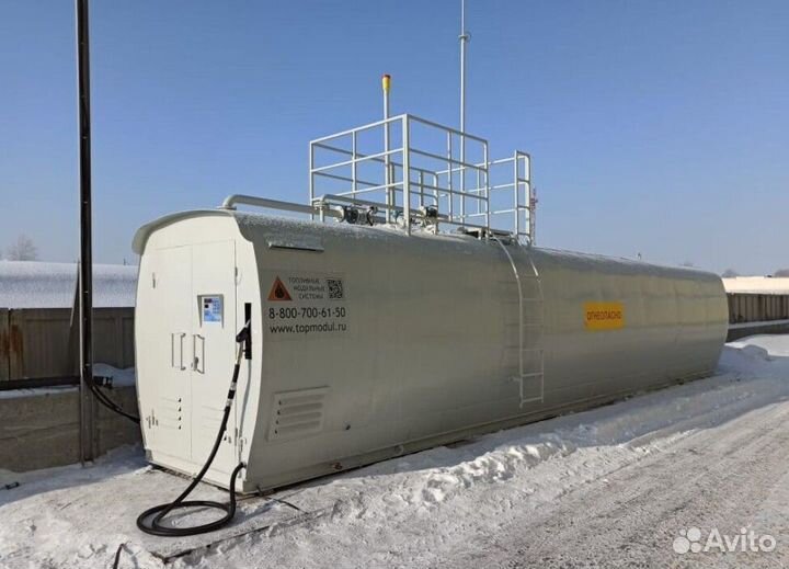 Контейнерная АЗС для заправки своей техники