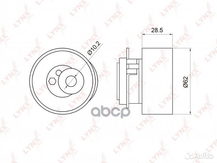 Ролик натяжной / грм mazda 323(BJ) 2.0 98-04