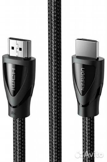 Кабель ugreen HD140 (80405) hdmi 2.1 Длина: 5м. Ц
