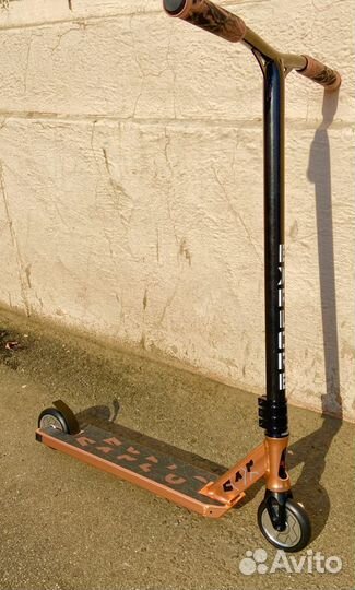 Трюковой самокат Explore Booger Медный с пегами