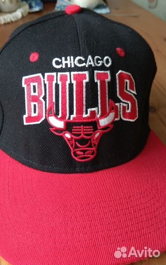 Бейсболка mitchell ness NBA Chicago bulls кепка