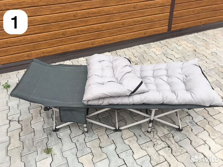 Раскладушка 1 шт усиленная