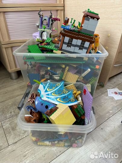 Конструктор minecraft и lego