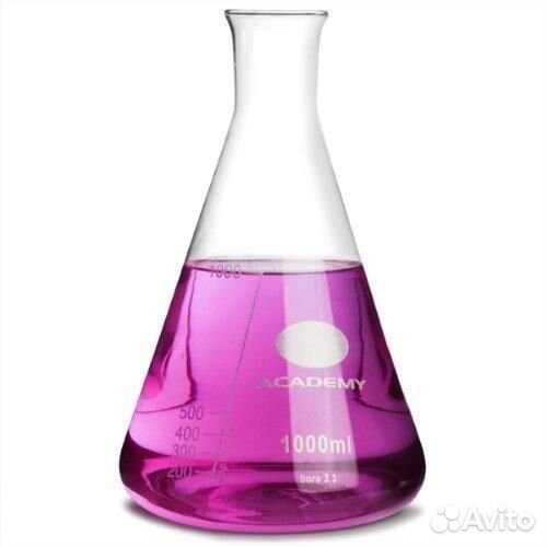 Колба коническая (Эрленмейера) кн-2-250-34, 250 мл