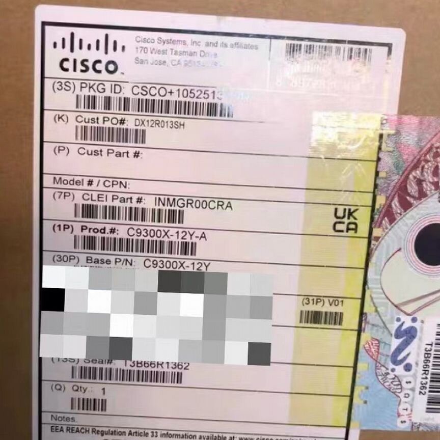 [C9300X-12Y-A] Коммутатор (12x25g Fiber Ports) C9300x-12y-A