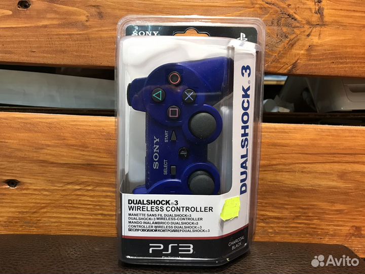 Dualshock 3 синий (новый)