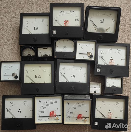 Приборы стрелочные