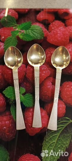 Мельхиоровые чайные ложка 70-х г