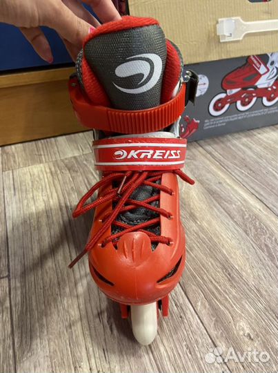 Роликовые коньки детские раздвижные