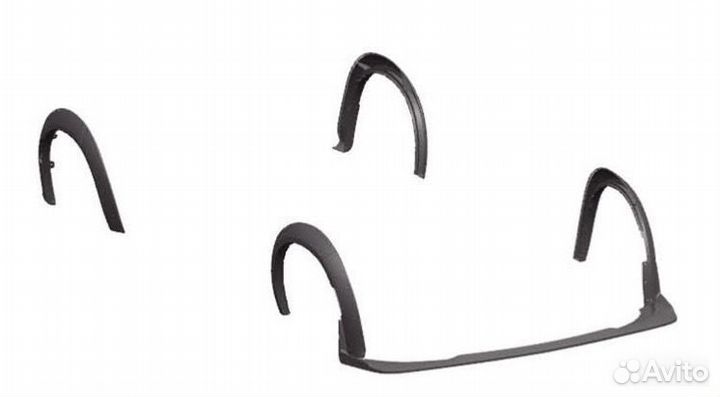 Расширители арок+ губа Demon для SRT Charger 15+