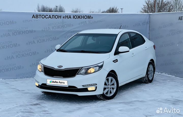 Kia Rio 1.6 МТ, 2016, 168 000 км